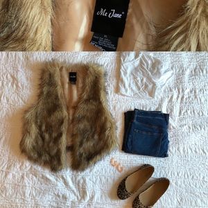 Fur Vest - Vintage